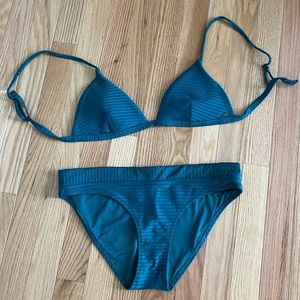 Rip curl teal bikini
